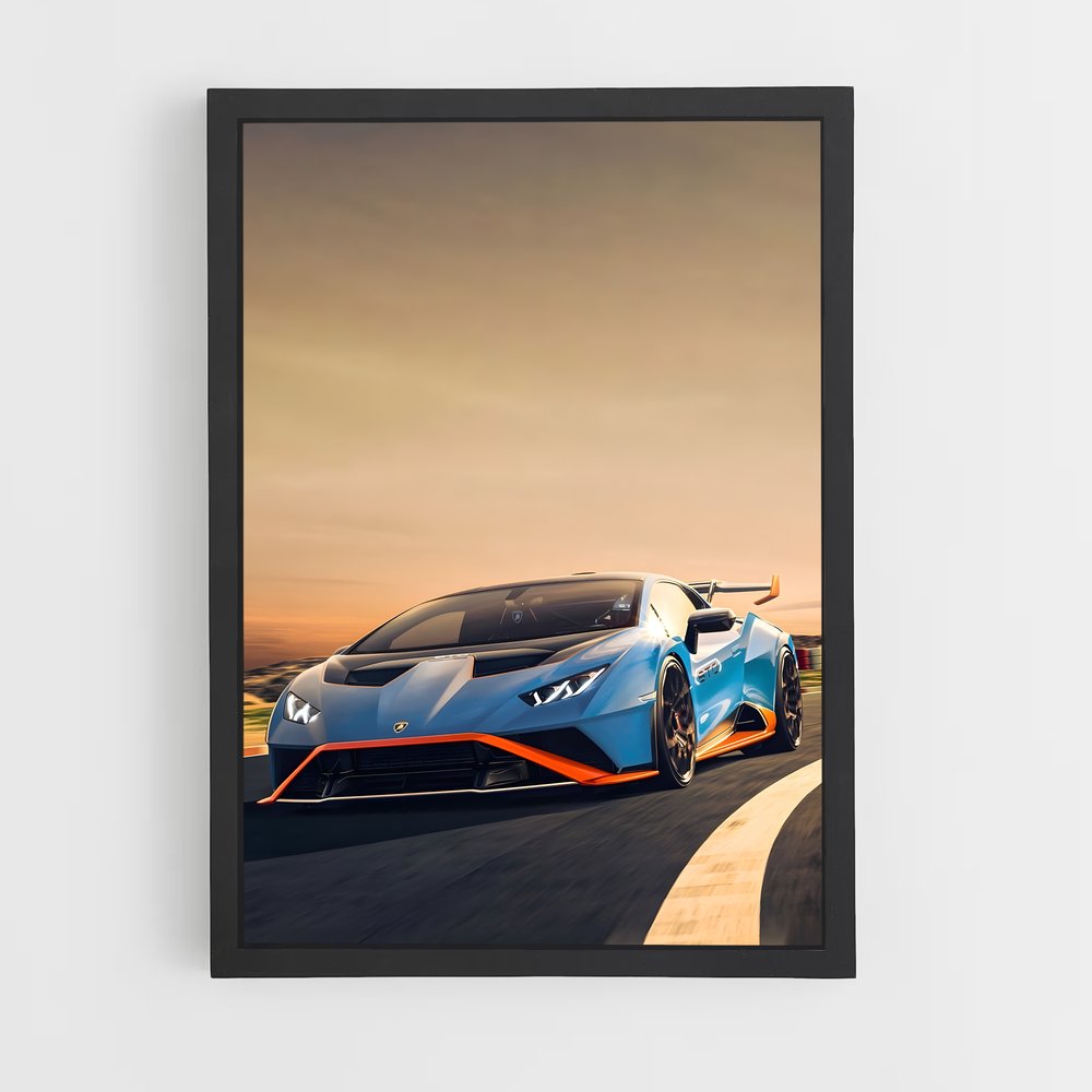 Poster Huracan Vibes – affiche Lamborghini (vue 2)